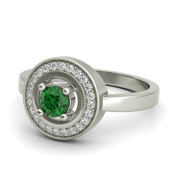 Adriana sterling silver engagement ring - EJ Cole