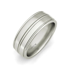 Halifax titanium wedding band - EJ Cole