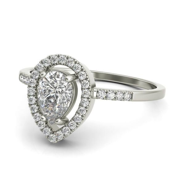 Lara sterling silver engagement ring - EJ Cole