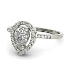 Lara sterling silver engagement ring - EJ Cole