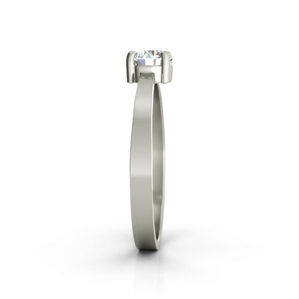 Monica sterling silver engagement ring - EJ Cole