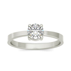 Monica sterling silver engagement ring - EJ Cole