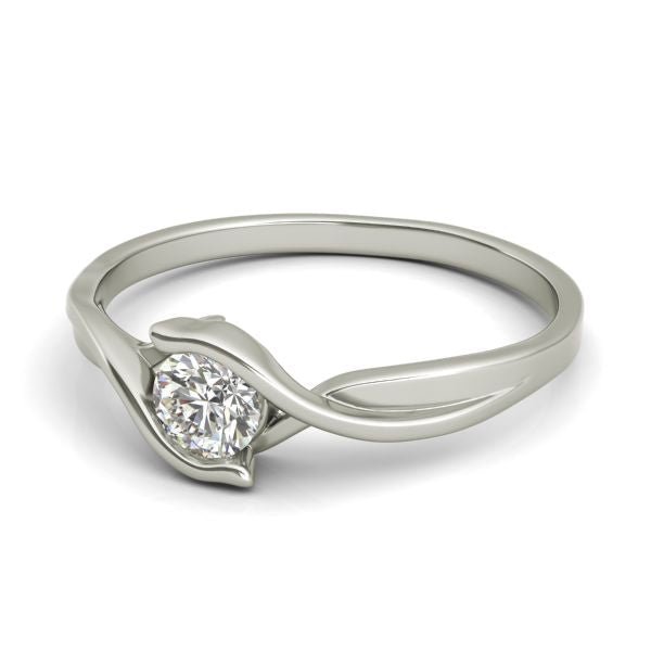 Teresa sterling silver engagement ring - EJ Cole