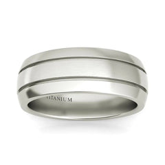 Vulcan titanium wedding band - EJ Cole