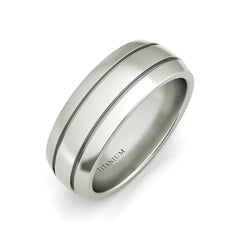 Vulcan titanium wedding band - EJ Cole