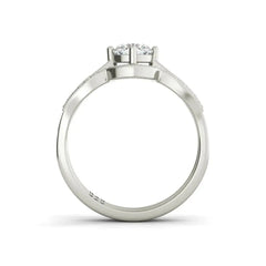 Zandra sterling silver bridal set - EJ Cole