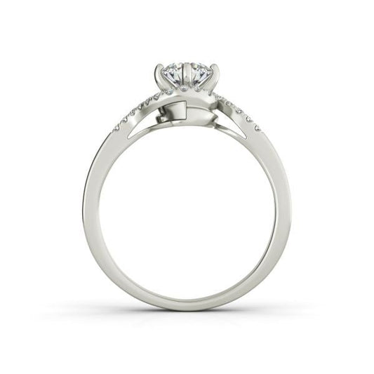 Agatha sterling silver engagement ring - EJ Cole