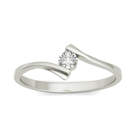 Diana sterling silver engagement ring - EJ Cole