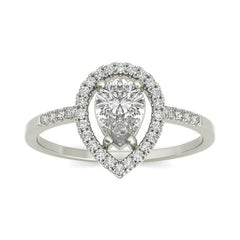 Lara sterling silver engagement ring - EJ Cole