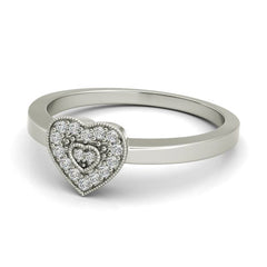 Valentina sterling silver engagement ring - EJ Cole