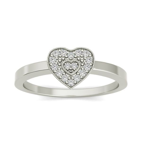 Valentina sterling silver engagement ring - EJ Cole